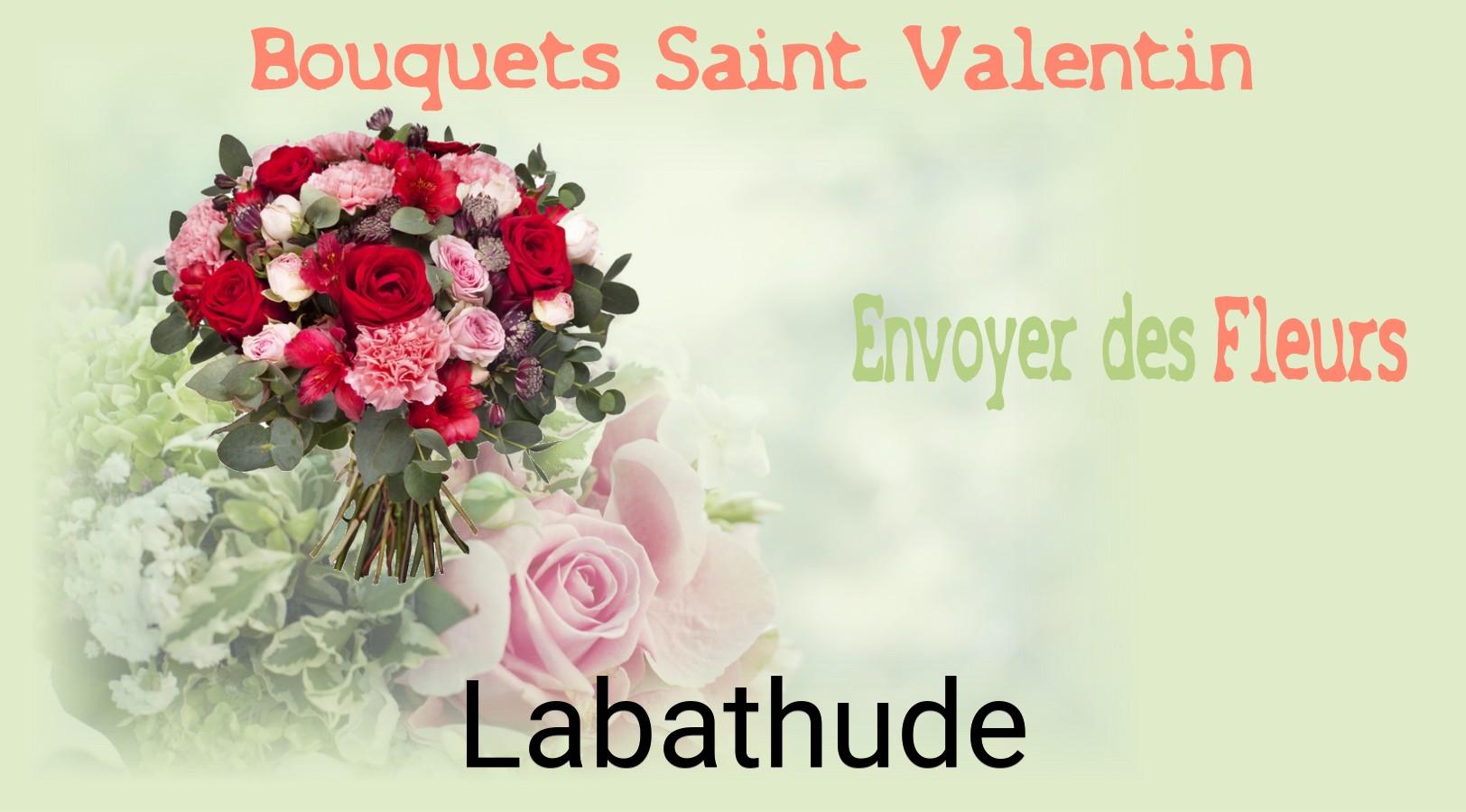 Roses de Saint-Valentin livrées à Labathude